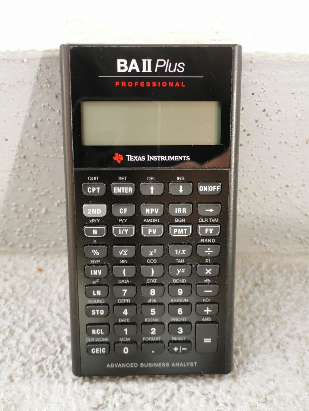 Texas Instruments BA II Plus Professional Financial Calculator - Picture 2 of 10